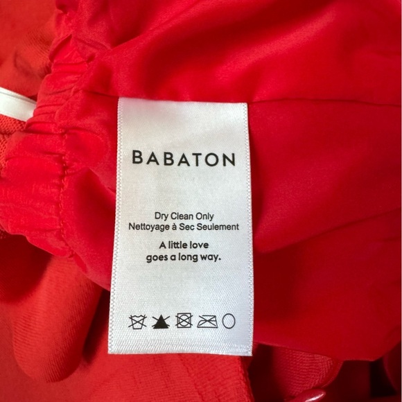 Babaton Red Ruffle Jumpsuit - Picture 6 of 8